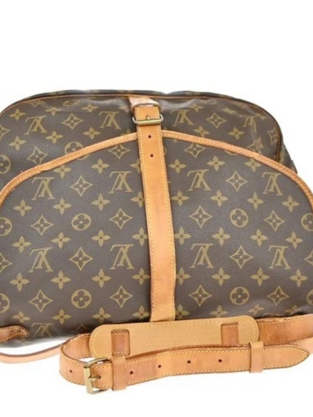 LOUIS VUITTON Saumur 35 Shoulder Bag Monogram Leather BN France M42254 87EG370 - Picture 5 of 15